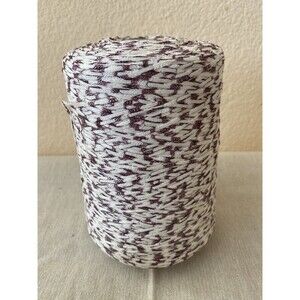 Fancy Spool Cone Yarn Tape White Mix Thread Needlework 510g  #486